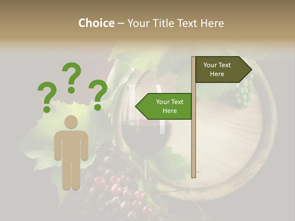 Menu Leaf Concept PowerPoint Template