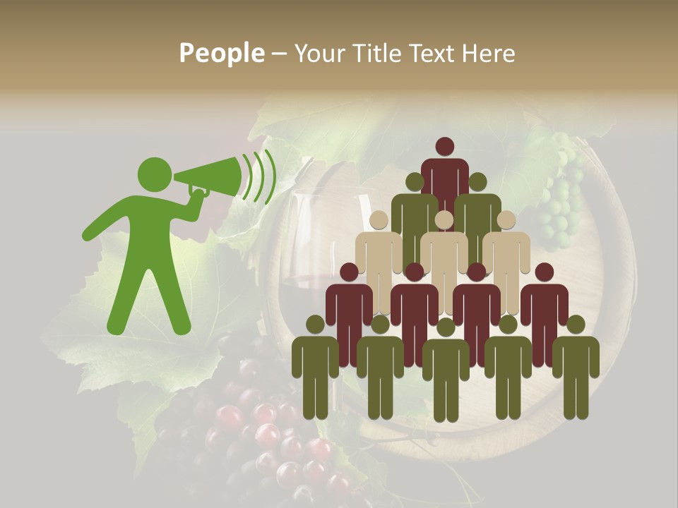 Menu Leaf Concept PowerPoint Template