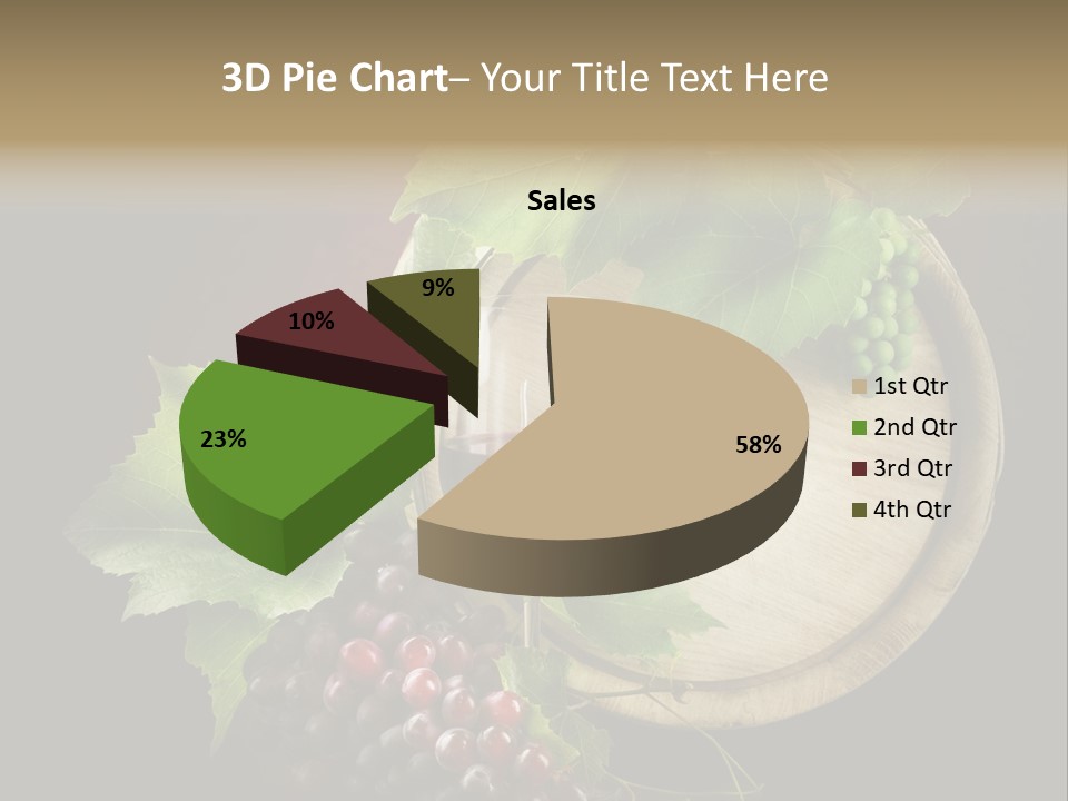Menu Leaf Concept PowerPoint Template