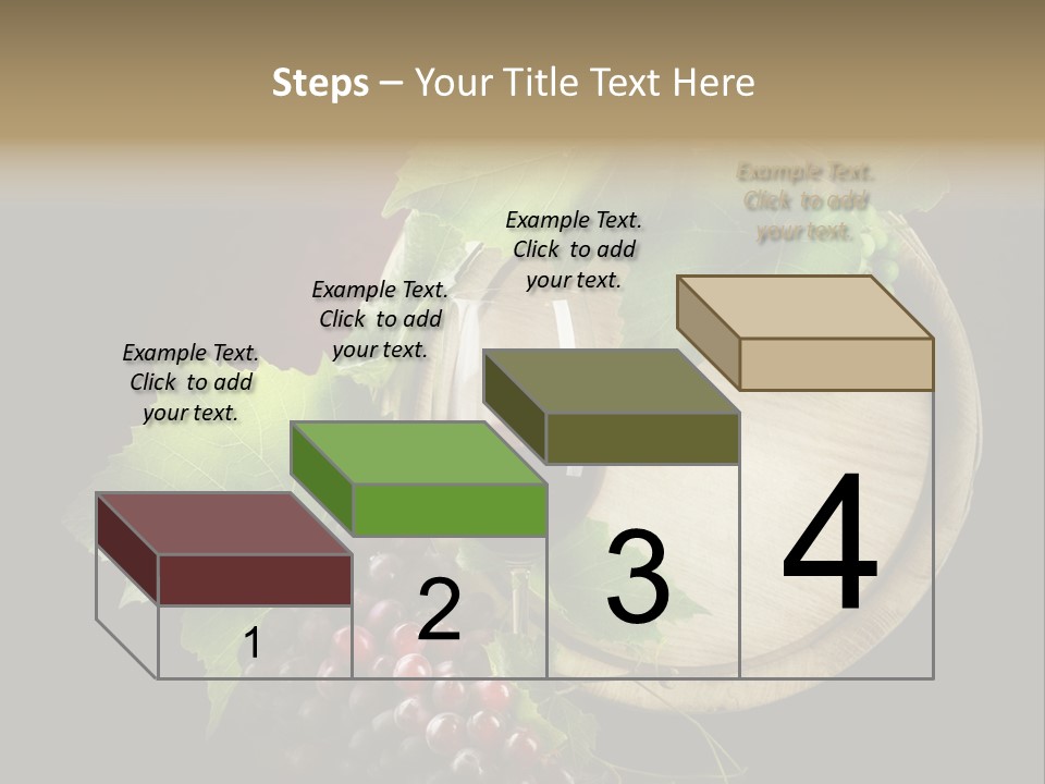 Menu Leaf Concept PowerPoint Template