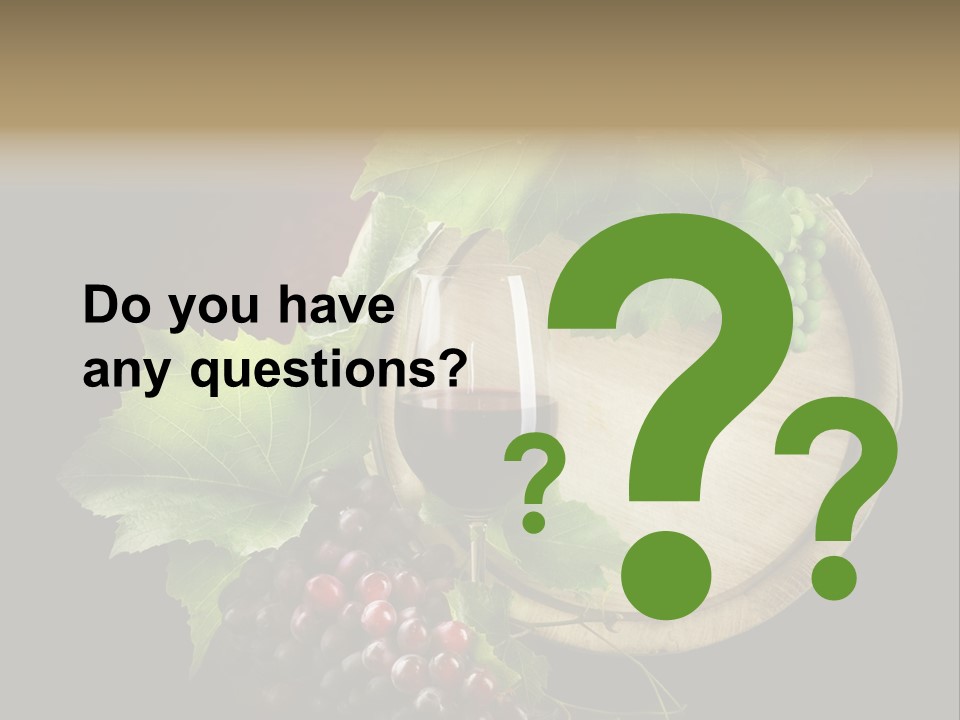 Menu Leaf Concept PowerPoint Template