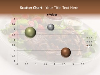 Meat Eating Plate PowerPoint Template