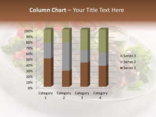 Meat Eating Plate PowerPoint Template