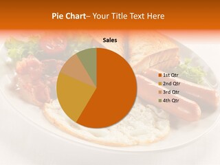 Slice Yolk Egg PowerPoint Template