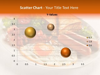 Slice Yolk Egg PowerPoint Template