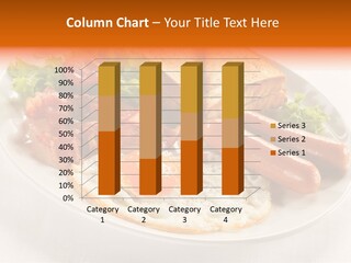 Slice Yolk Egg PowerPoint Template