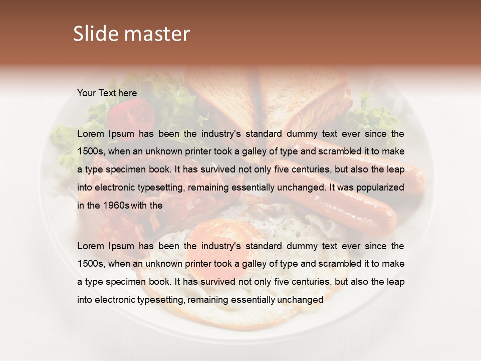 Tomato Morning Roast PowerPoint Template