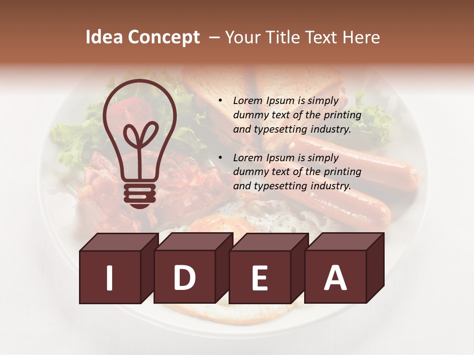 Tomato Morning Roast PowerPoint Template