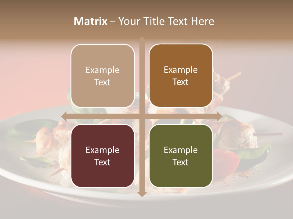 Food Vegetable Dish PowerPoint Template