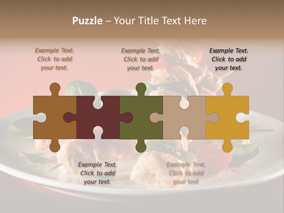 Food Vegetable Dish PowerPoint Template
