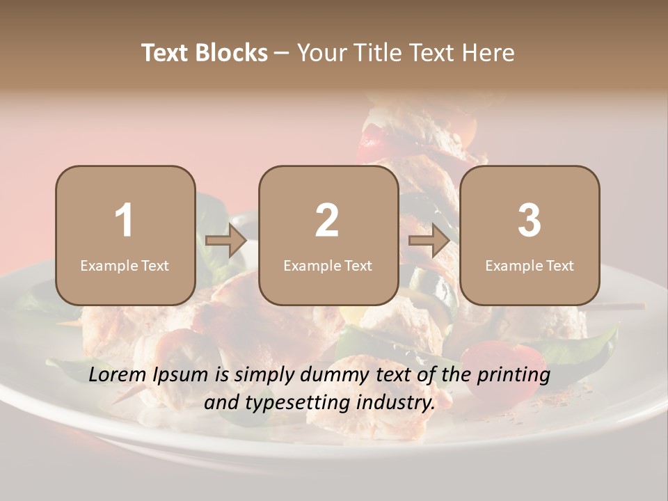 Food Vegetable Dish PowerPoint Template
