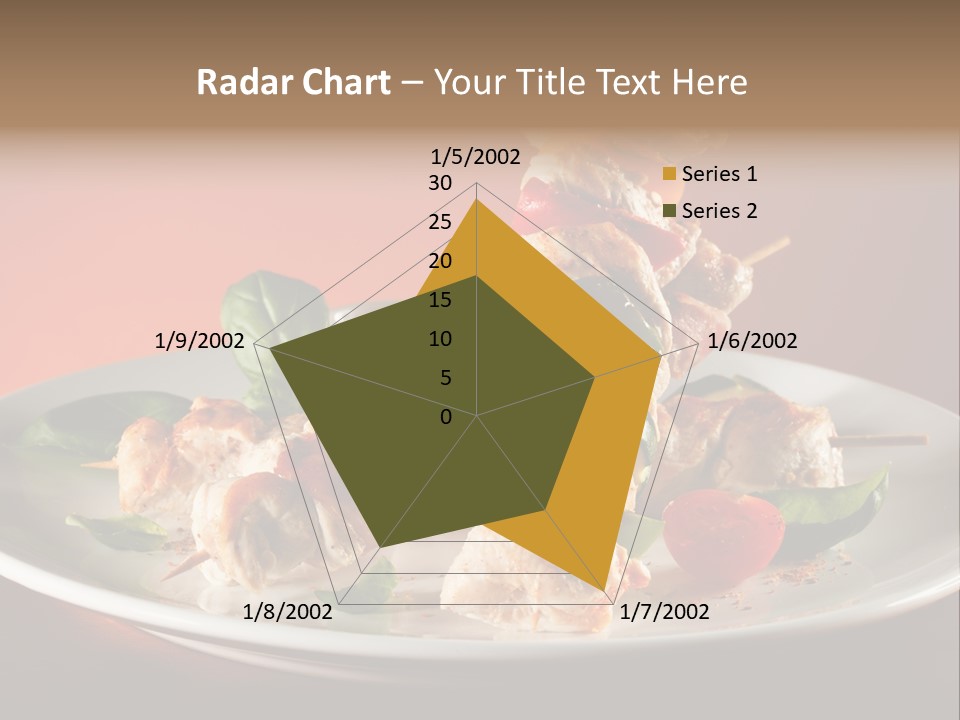 Food Vegetable Dish PowerPoint Template