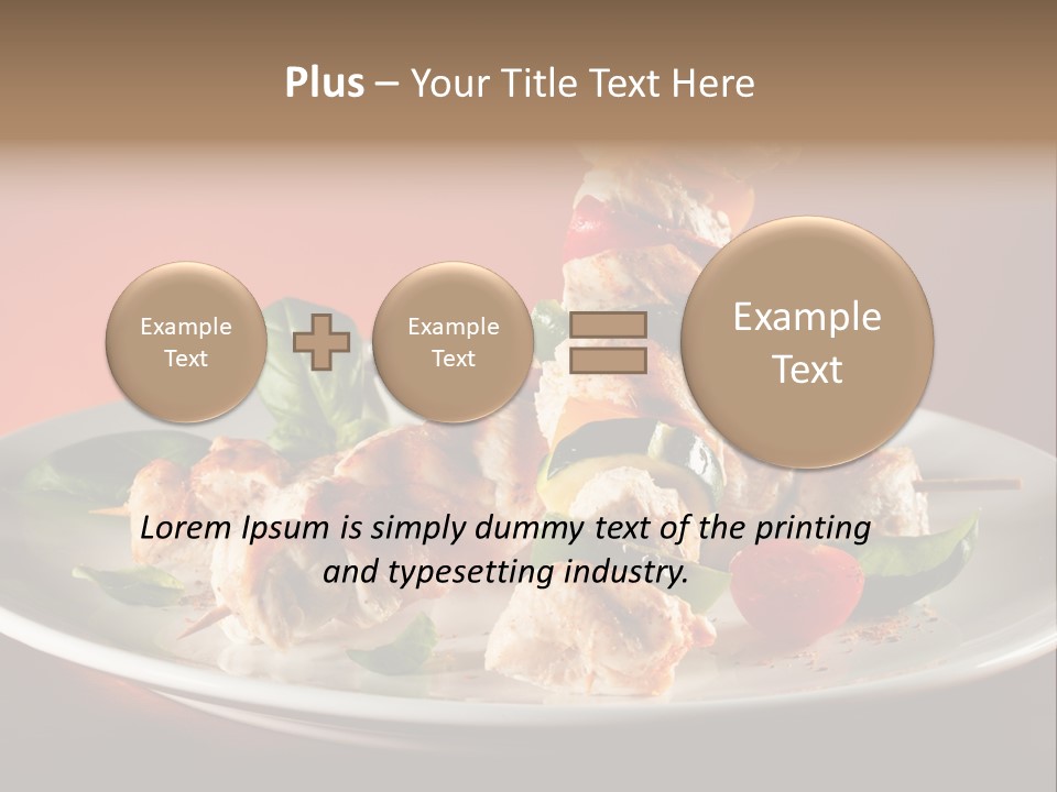 Food Vegetable Dish PowerPoint Template