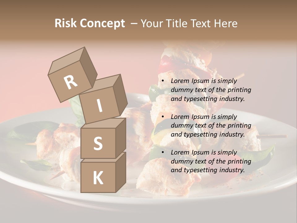 Food Vegetable Dish PowerPoint Template