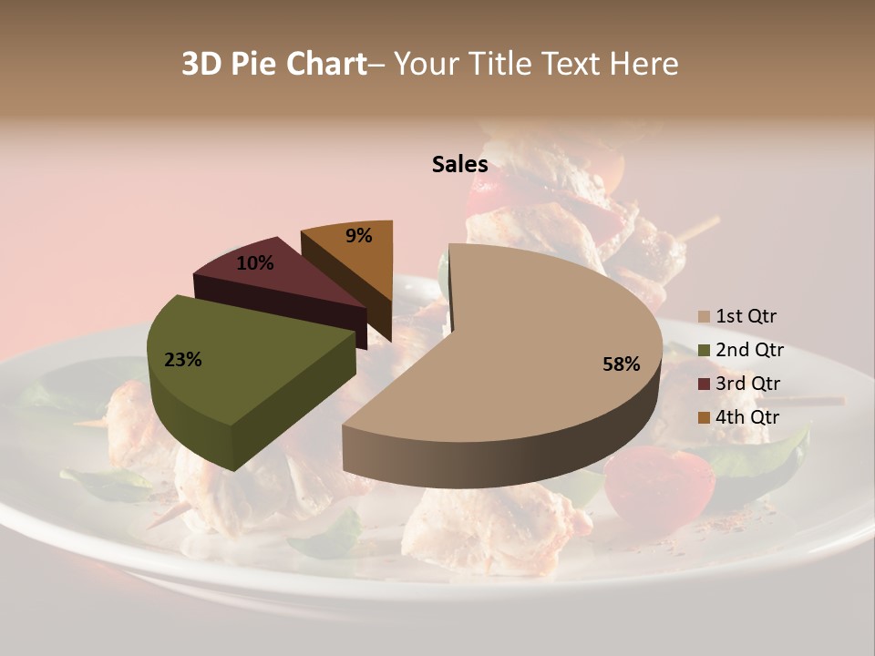 Food Vegetable Dish PowerPoint Template