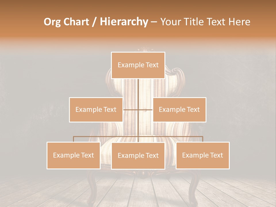 Comfortable Divan Expensive PowerPoint Template