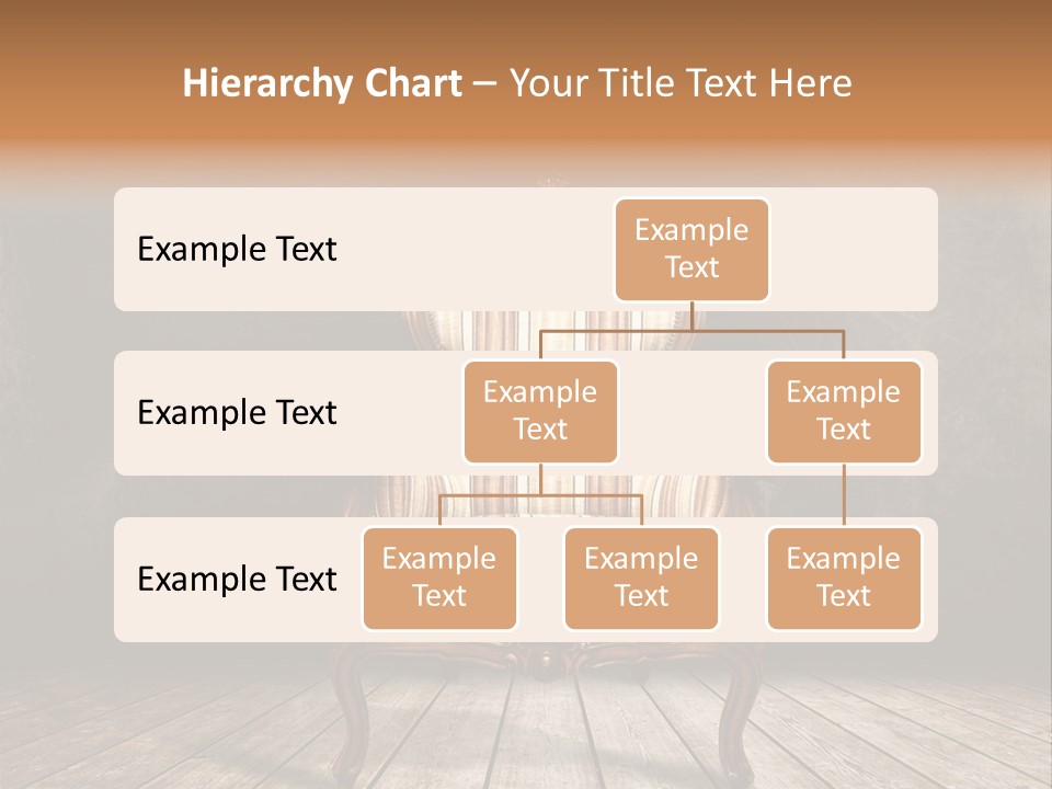 Comfortable Divan Expensive PowerPoint Template