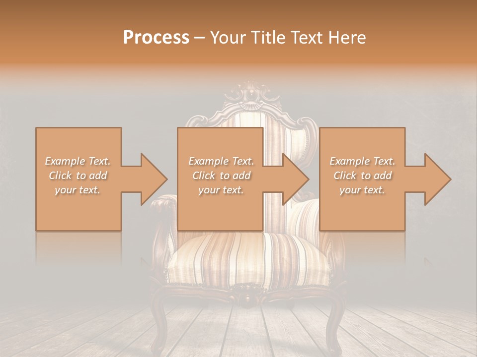 Comfortable Divan Expensive PowerPoint Template