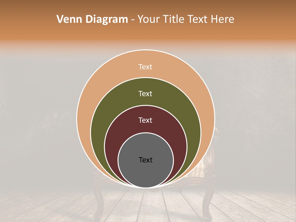 Comfortable Divan Expensive PowerPoint Template