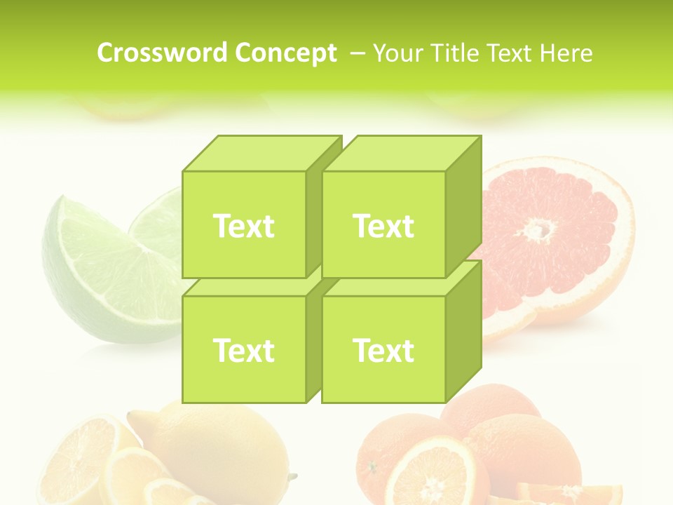 Juicy Reflection Sweet PowerPoint Template