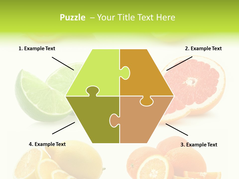 Juicy Reflection Sweet PowerPoint Template