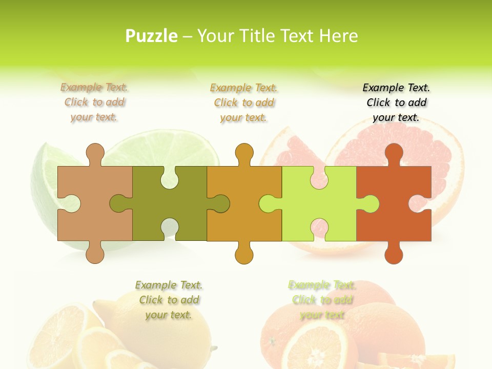 Juicy Reflection Sweet PowerPoint Template