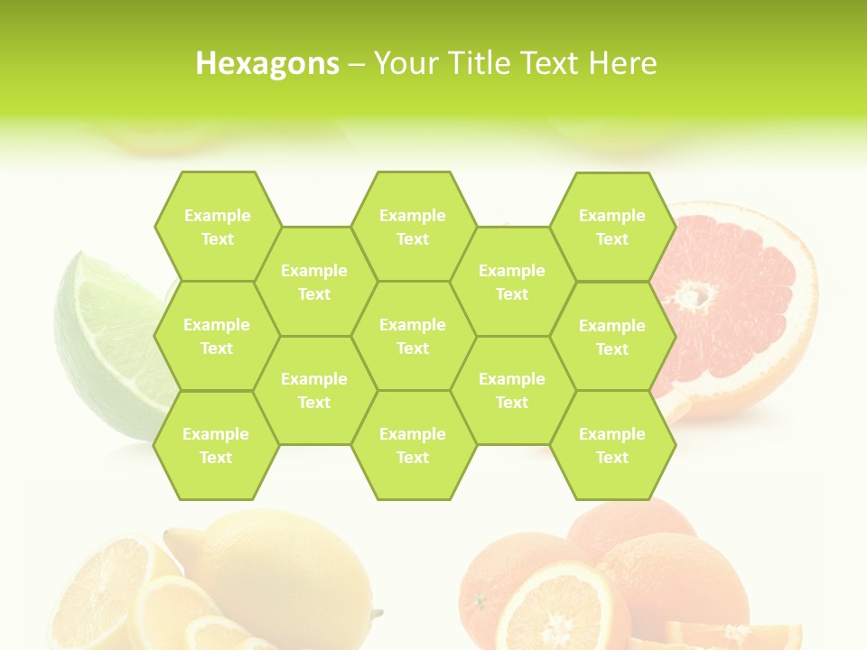 Juicy Reflection Sweet PowerPoint Template