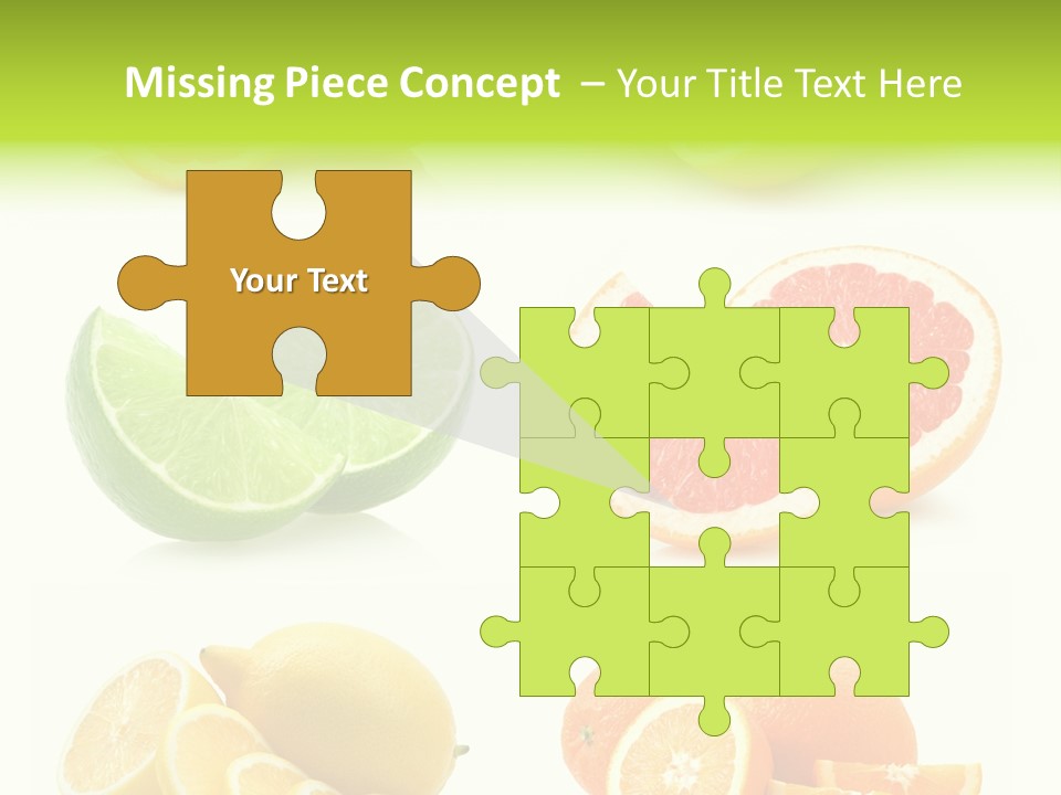 Juicy Reflection Sweet PowerPoint Template