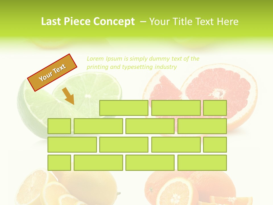 Juicy Reflection Sweet PowerPoint Template