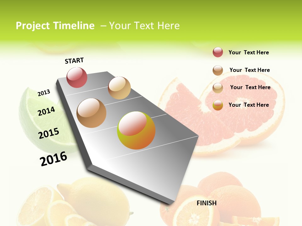 Juicy Reflection Sweet PowerPoint Template