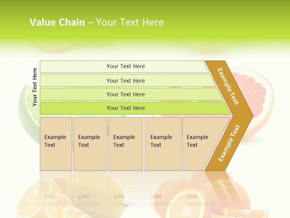 Juicy Reflection Sweet PowerPoint Template