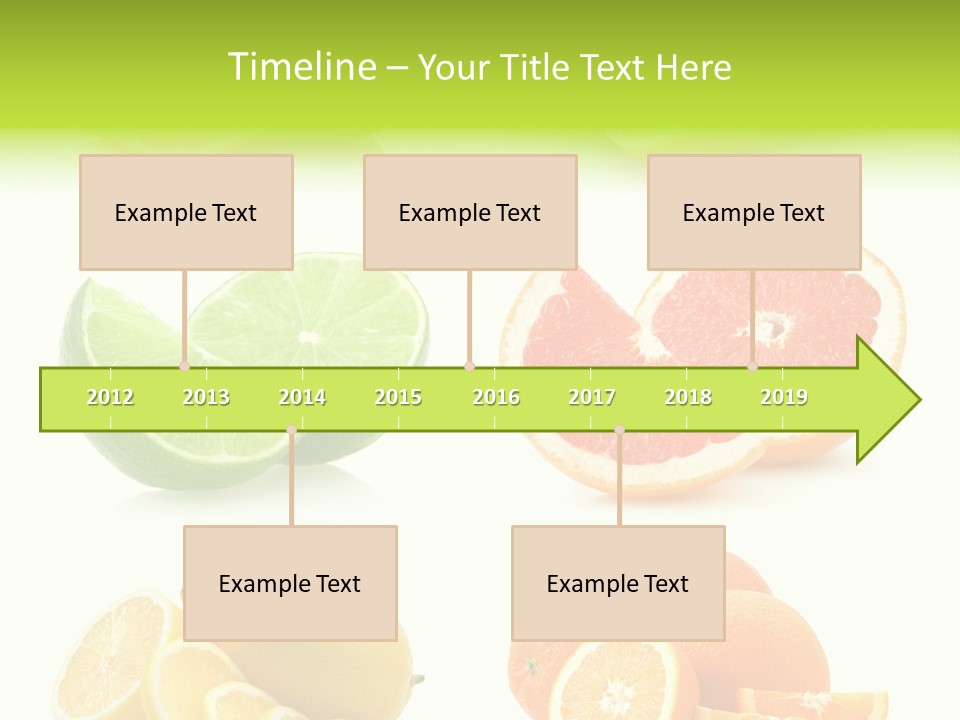 Juicy Reflection Sweet PowerPoint Template