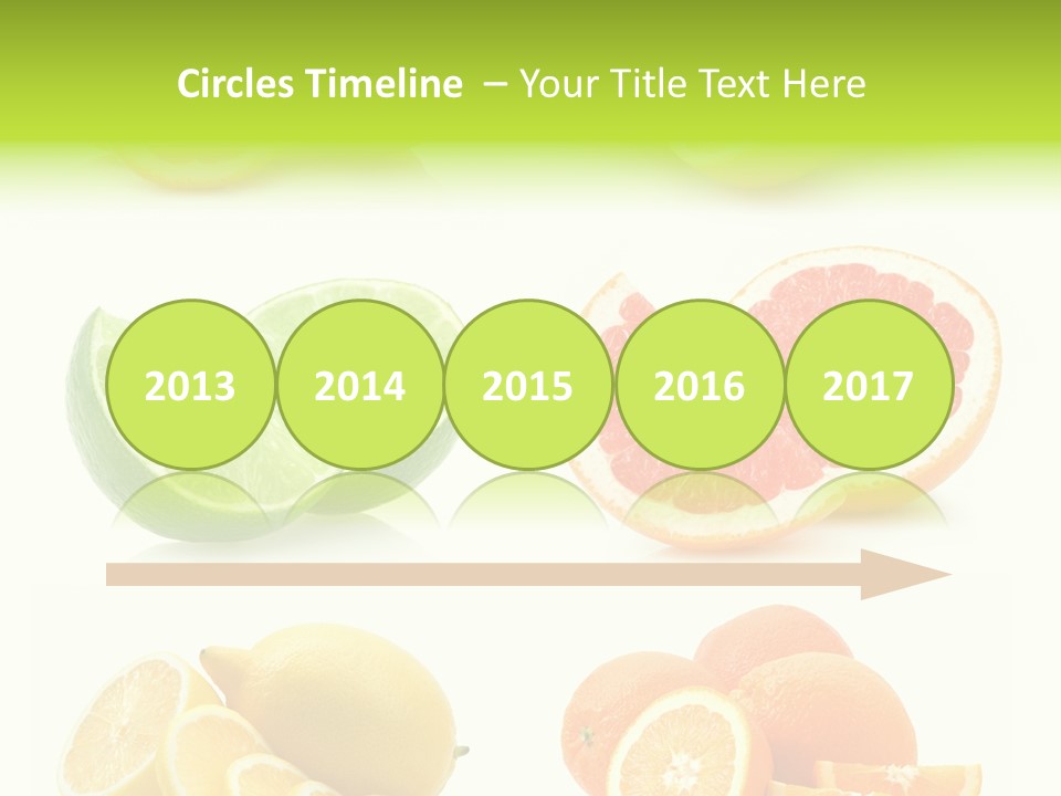 Juicy Reflection Sweet PowerPoint Template