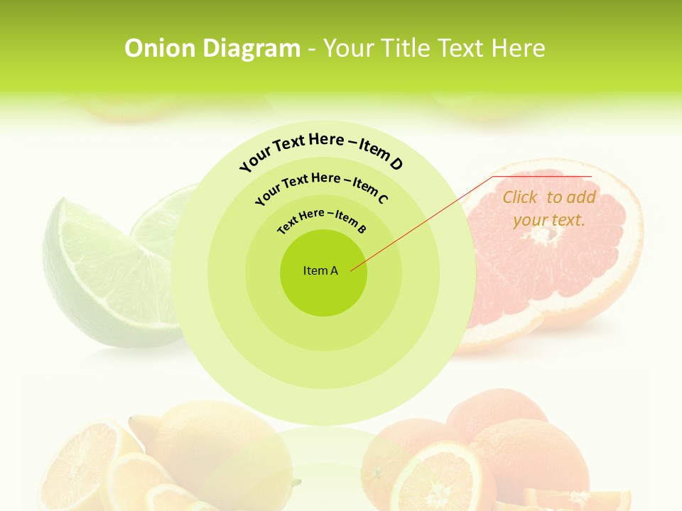 Juicy Reflection Sweet PowerPoint Template