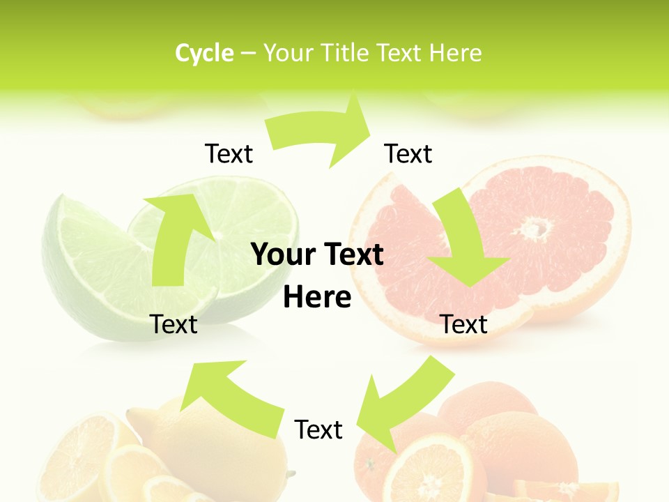 Juicy Reflection Sweet PowerPoint Template
