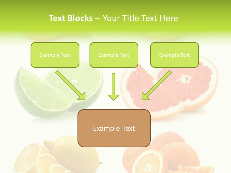 Juicy Reflection Sweet PowerPoint Template