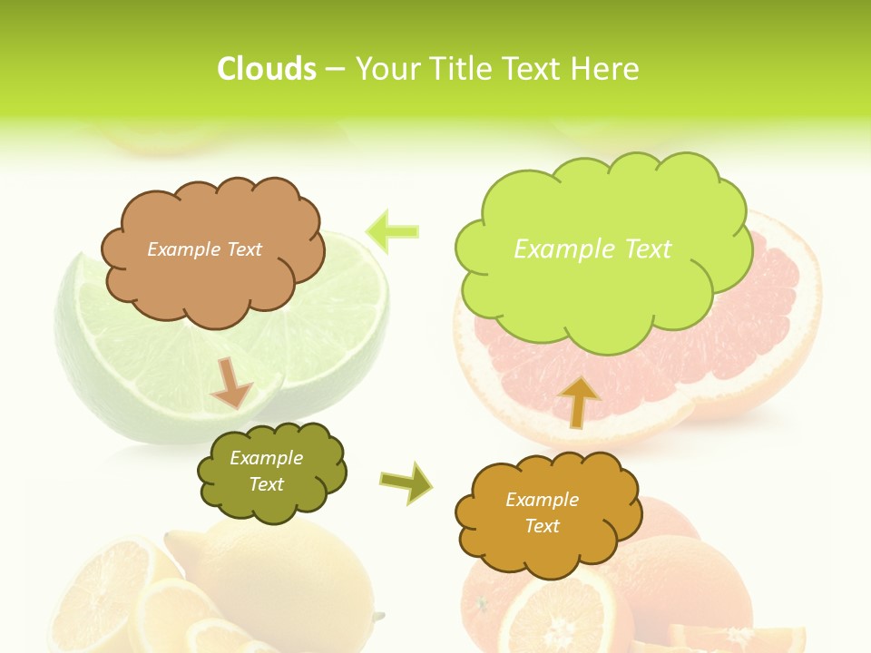 Juicy Reflection Sweet PowerPoint Template