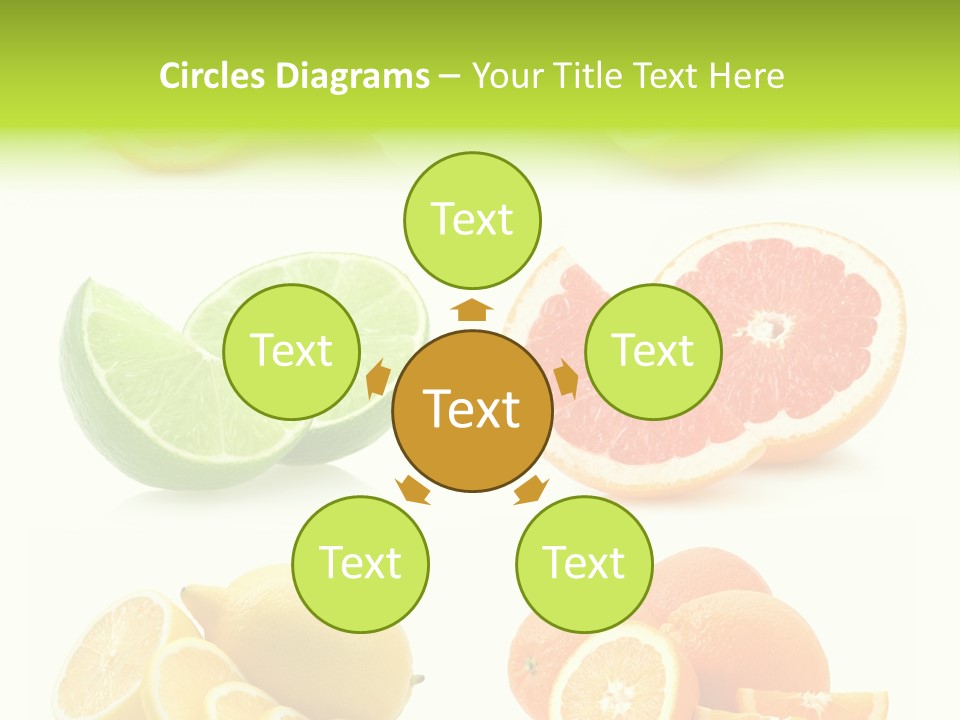 Juicy Reflection Sweet PowerPoint Template