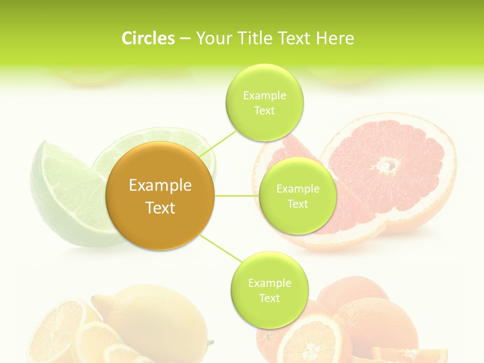 Juicy Reflection Sweet PowerPoint Template