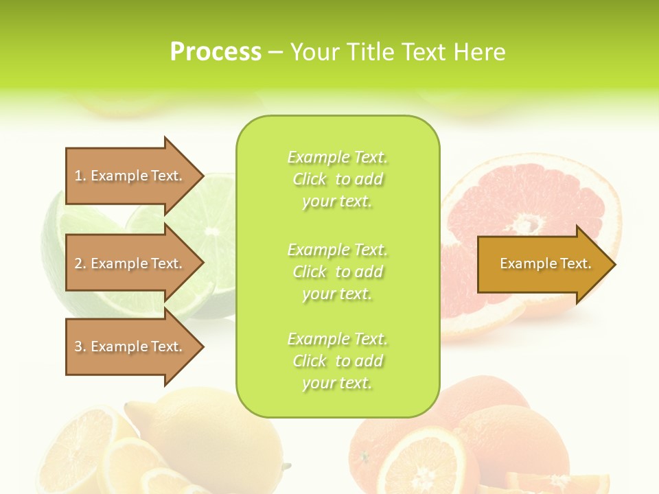Juicy Reflection Sweet PowerPoint Template