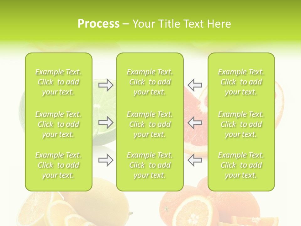 Juicy Reflection Sweet PowerPoint Template