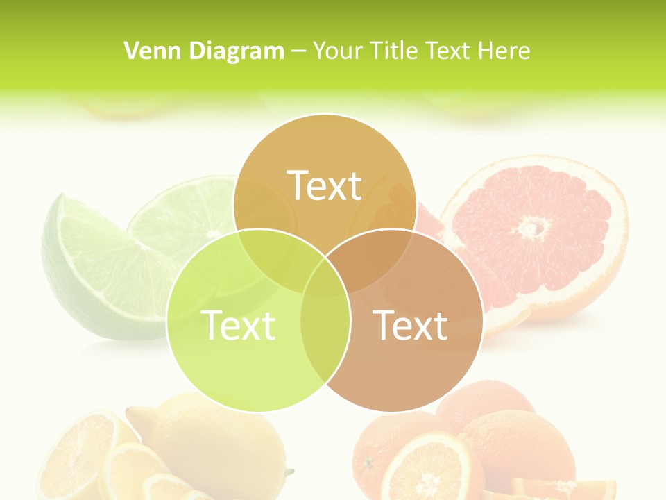 Juicy Reflection Sweet PowerPoint Template