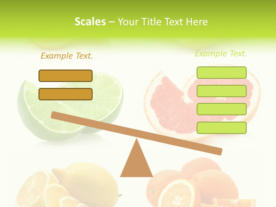 Juicy Reflection Sweet PowerPoint Template