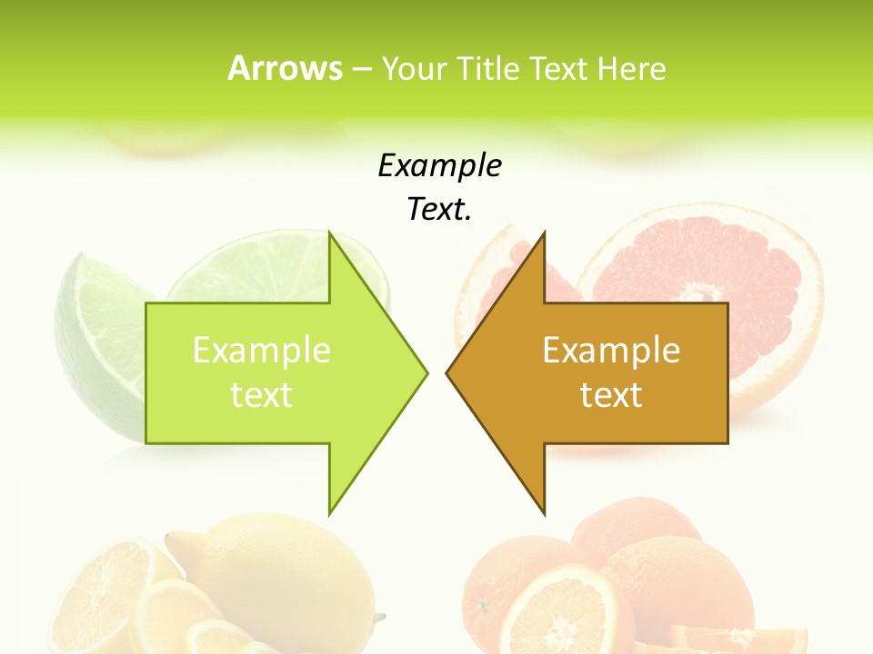 Juicy Reflection Sweet PowerPoint Template
