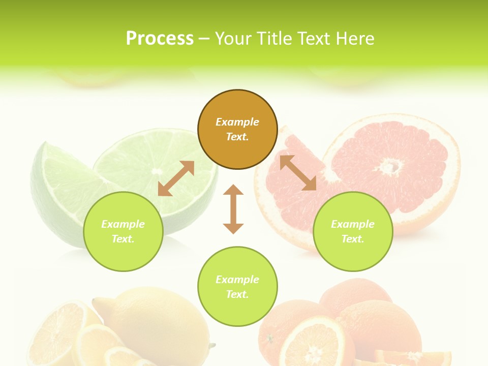 Juicy Reflection Sweet PowerPoint Template