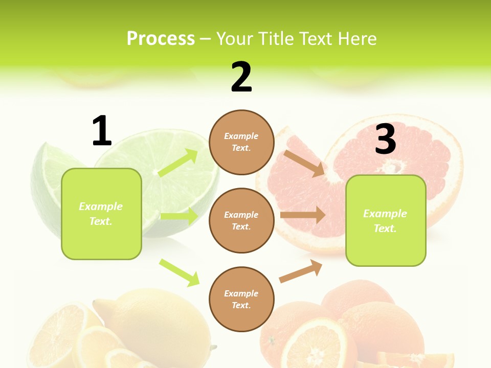 Juicy Reflection Sweet PowerPoint Template