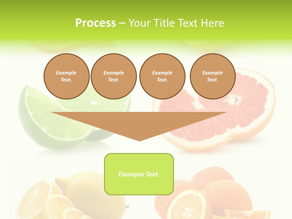 Juicy Reflection Sweet PowerPoint Template
