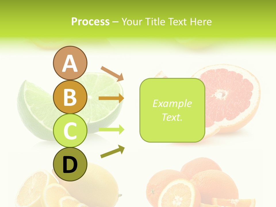 Juicy Reflection Sweet PowerPoint Template