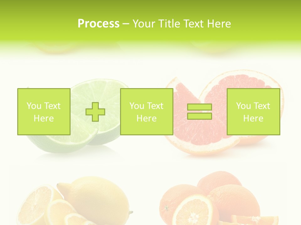 Juicy Reflection Sweet PowerPoint Template