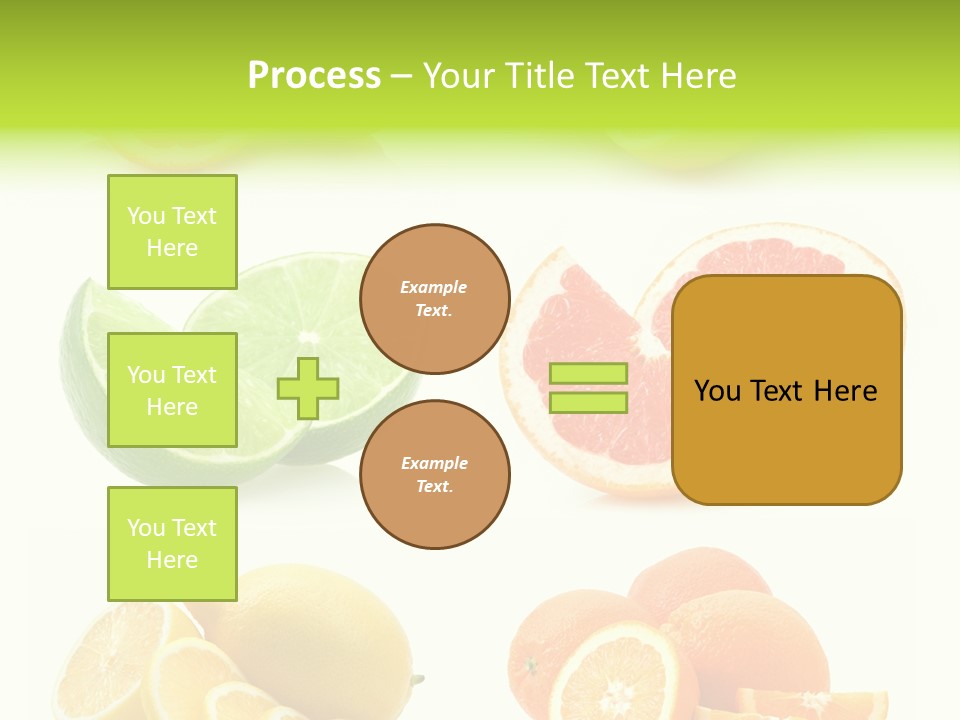Juicy Reflection Sweet PowerPoint Template